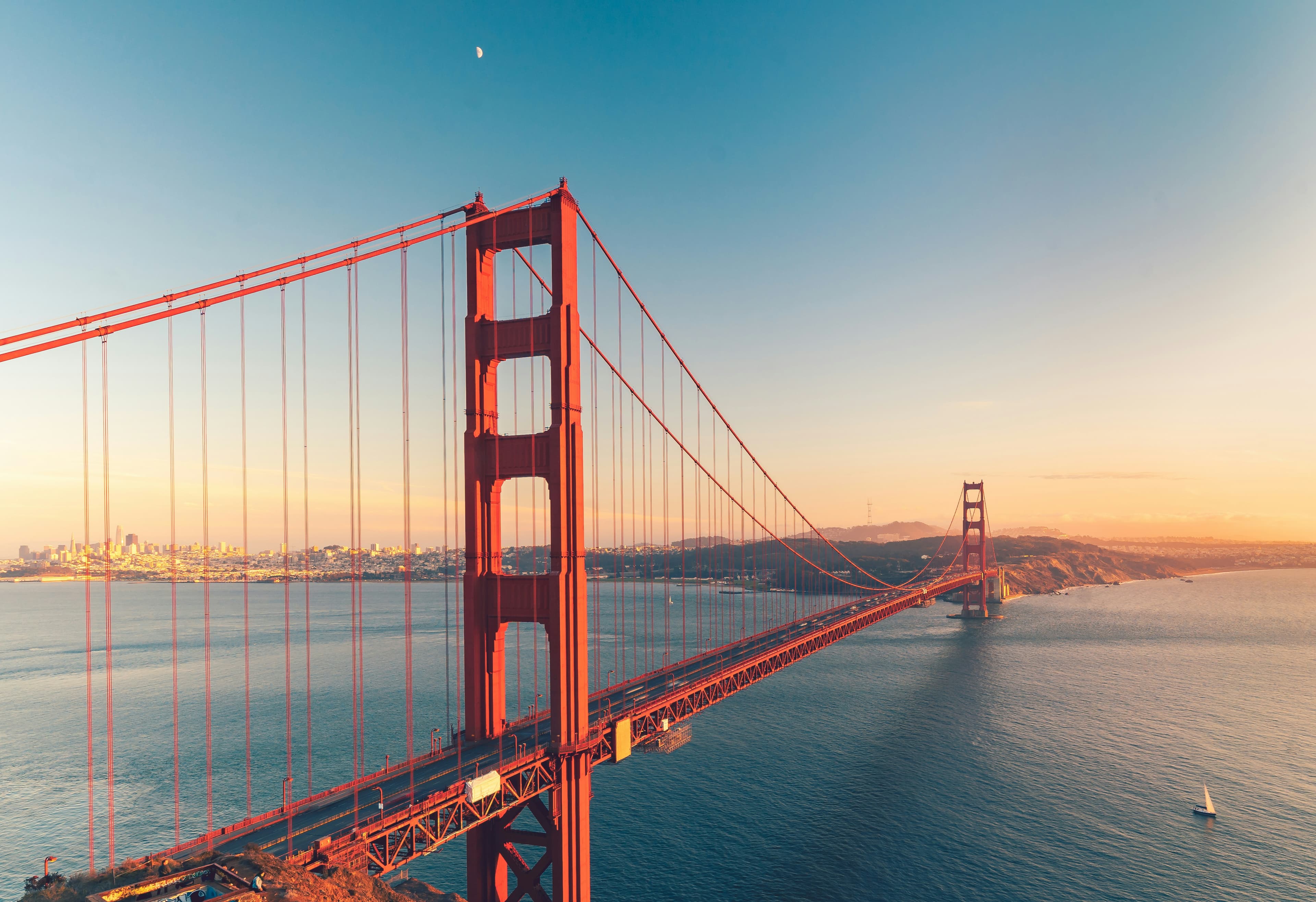 Golden Gate Bridge in the United States