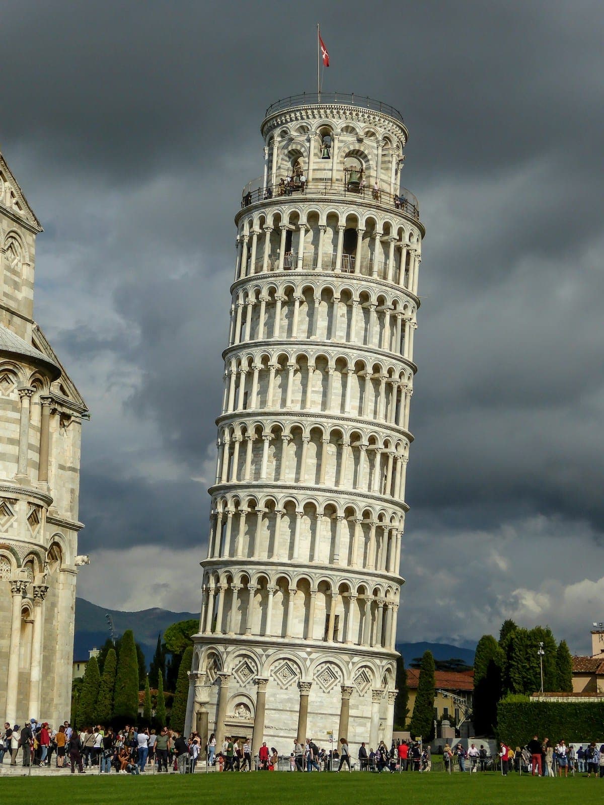 Leaning Tower of Pisa in Italy